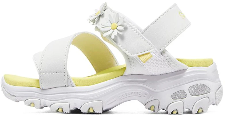 (Youth) Skechers C-Flex Sandal 2.0 'White Yellow' 303100L-WYL Buy (Youth) Skechers C-Flex Sandal 2.0 'White Yellow' 303100L-WYL