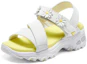 Lookbook (Youth) Skechers C-Flex Sandal 2.0 'White Yellow' 303100L-WYL