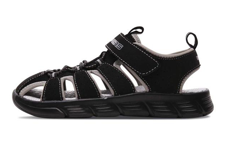 (Youth) Skechers C-Flex Sandal 'Black' 97810L-BKSL