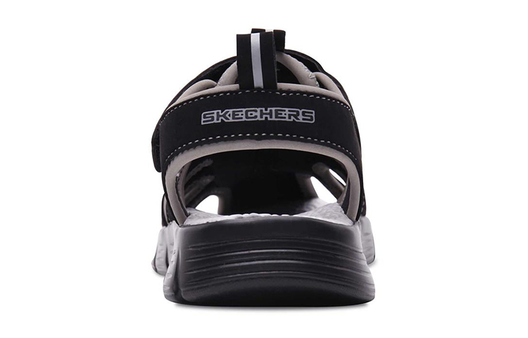 Shop (Youth) Skechers C-Flex Sandal 'Black' 97810L-BKSL