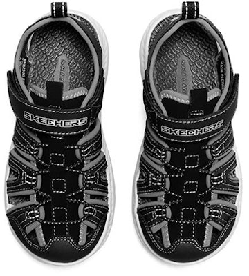 (Youth) Skechers C-Flex Sandal 'Black Grey' 400041L-BKGY Shop (Youth) Skechers C-Flex Sandal 'Black Grey' 400041L-BKGY