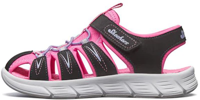 (Youth) Skechers C-Flex Sandal 'Black Hyper' 86939L-BKHP (Youth) Skechers C-Flex Sandal 'Black Hyper' 86939L-BKHP