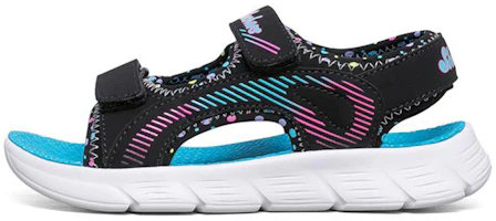 (Youth) Skechers C-Flex Sandal 'Black Multi' 86980L-BKMT (Youth) Skechers C-Flex Sandal 'Black Multi' 86980L-BKMT