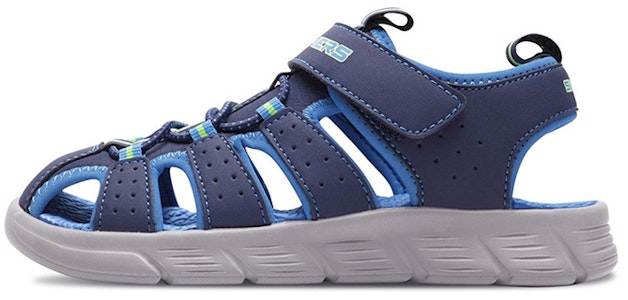 (JR) Skechers C-Flex Sandal 'Biru' 97810L-NVBL Buy (JR) Skechers C-Flex Sandal 'Biru' 97810L-NVBL