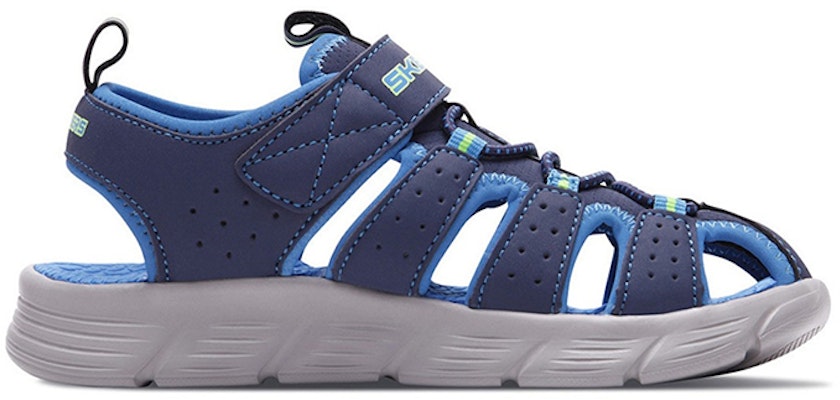 (Youth) Skechers C-Flex Sandal 'Blue' 97810L-NVBL Order (Youth) Skechers C-Flex Sandal 'Blue' 97810L-NVBL