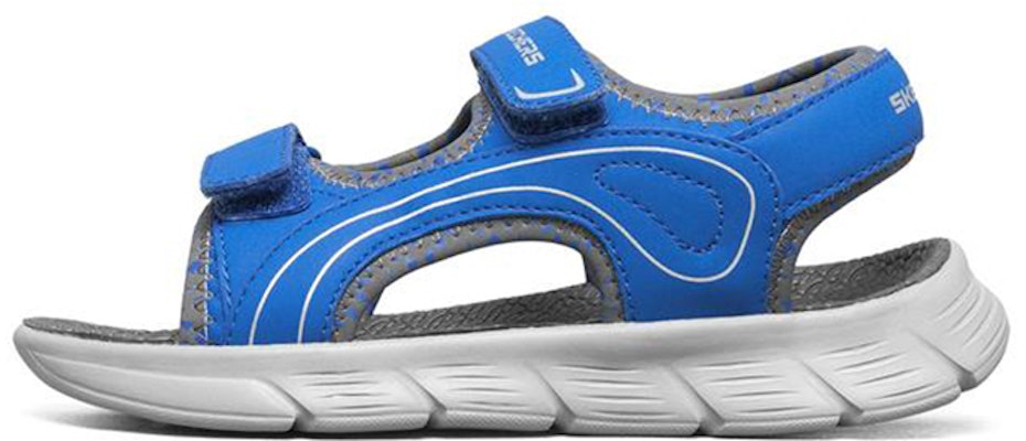 (JR) Skechers Sandal C-Flex 'Biru Abu' 97815L-BLGY Buy (JR) Skechers Sandal C-Flex 'Biru Abu' 97815L-BLGY
