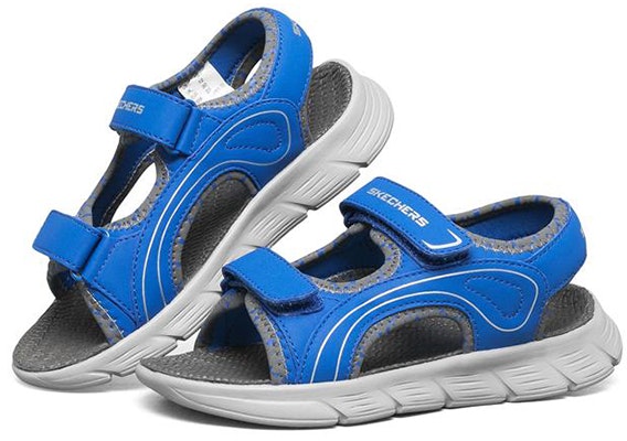 (JR) Skechers Sandal C-Flex 'Biru Abu' 97815L-BLGY Lookbook (JR) Skechers Sandal C-Flex 'Biru Abu' 97815L-BLGY