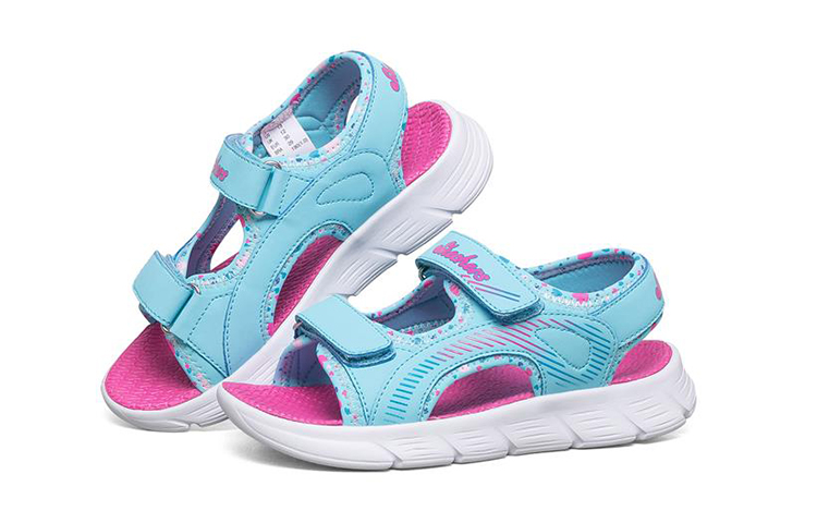 Lookbook (Youth) Skechers C-Flex Sandal 'Blue Multicolor' 86980L-BLMT