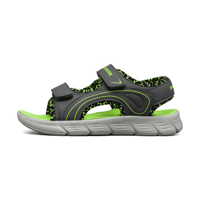 (Youth) Skechers C-Flex Sandal 'Grey Green'
