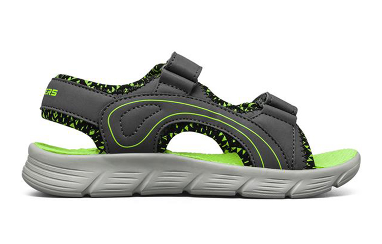 Order (Youth) Skechers C-Flex Sandal 'Grey Green' 97815L-CCLM