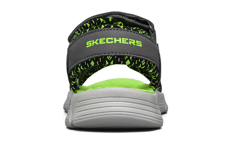 Shop (Youth) Skechers C-Flex Sandal 'Grey Green' 97815L-CCLM