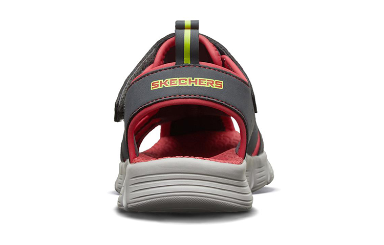 Shop (JR) Skechers C-Flex Sandale ''Grau Rot'' 97810L-CCRD