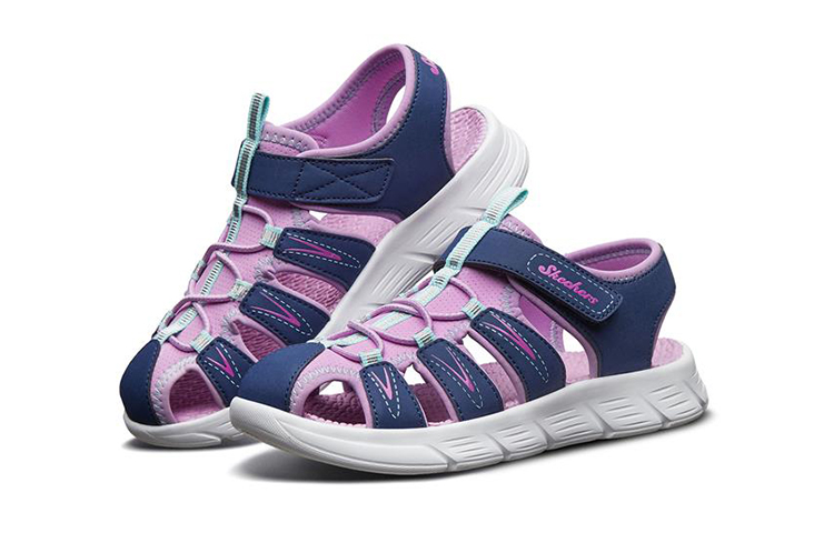 Lookbook (JR) Skechers C-Flex Sandalo ''Navy Lavender'' 86939L-NVLV