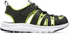 (Youth) Skechers C-Grip Sandal 'Black Lime' 406525L-BKLM