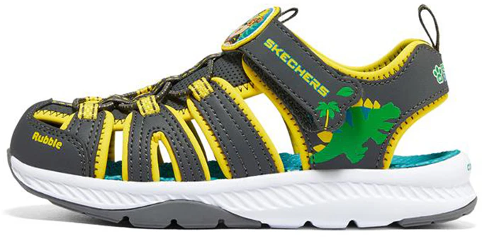 youth-skechers-c-grip-sandal-green-yellow-black-407102-l-gybl