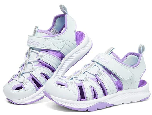 (Youth) Skechers C-Grip Sandal 'Light Blue Purple' 303025L-LBLV Lookbook (Youth) Skechers C-Grip Sandal 'Light Blue Purple' 303025L-LBLV