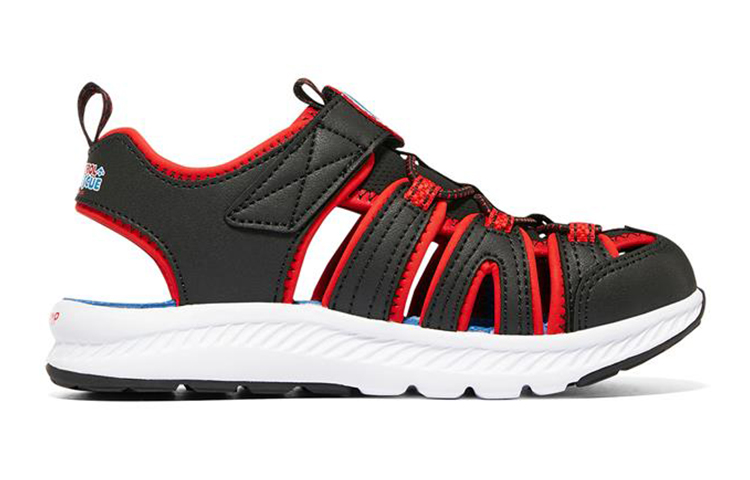Order (JR) Sandali Skechers C-Grip ''Magic Tape Nero Rosso'' 407102L-BKRD