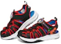 Lookbook (JR) Sandali Skechers C-Grip ''Magic Tape Nero Rosso'' 407102L-BKRD