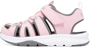 (Youth) Skechers C-Grip Sandal 'Pink Grey Velcro' 303025L-PKGY (Youth) Skechers C-Grip Sandal 'Pink Grey Velcro' 303025L-PKGY