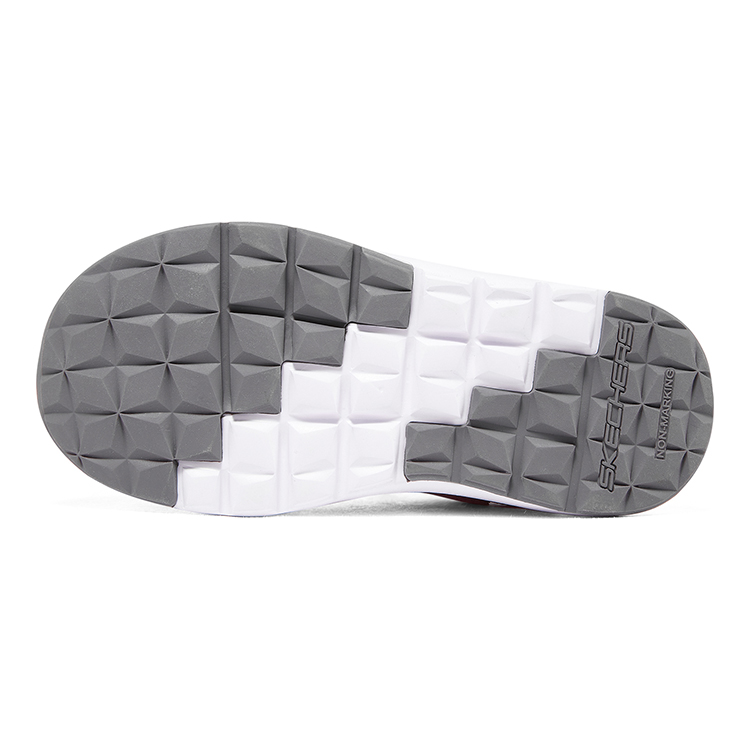 Details for (Youth) Skechers C-Grip Sandal 'Pink Grey Velcro' 303025L-PKGY