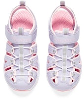 大童 Skechers C-Grip 魔鬼氈運動涼鞋 紫粉 Shop 大童 Skechers C-Grip 魔鬼氈運動涼鞋 紫粉