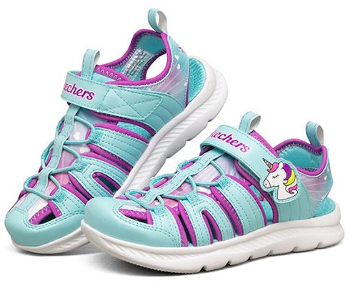 (JR) Skechers C-Flex凉鞋2.0 '蓝色' 302721L-TQMT Lookbook (JR) Skechers C-Flex凉鞋2.0 '蓝色' 302721L-TQMT
