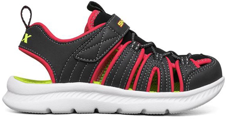 (JR) Skechers C-Flex Sandal 'Hitam Merah Kuning' 400041L-BKRD Order (JR) Skechers C-Flex Sandal 'Hitam Merah Kuning' 400041L-BKRD
