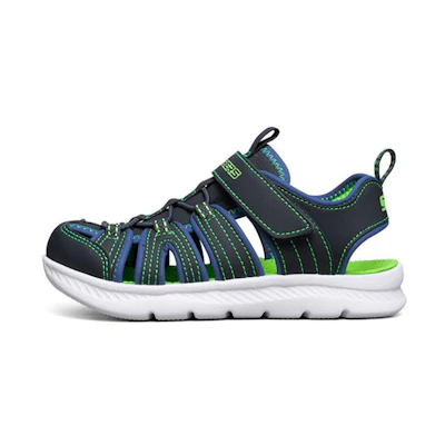 (Youth) Skechers C-Flex Sandal 'Blue Yellow'