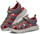 (Youth) Skechers C-Flex Sandal 'Grey Red' 97810L-CCRD