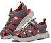 Lookbook (Youth) Skechers C-Flex Sandal 'Grey Red' 97810L-CCRD