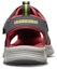 Shop (Youth) Skechers C-Flex Sandal 'Grey Red' 97810L-CCRD