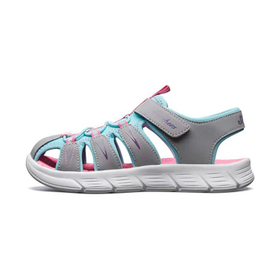 (Youth) Skechers C-Flex Sandal 'Grey Turquoise'