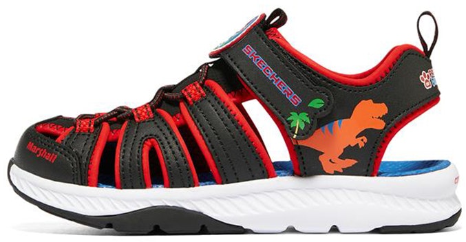 youth-skechers-c-grip-sandal-magic-tape-black-red-407102-l-bkrd