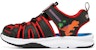 (Youth) Skechers C-Grip Sandal 'Magic Tape Black Red' 407102L-BKRD