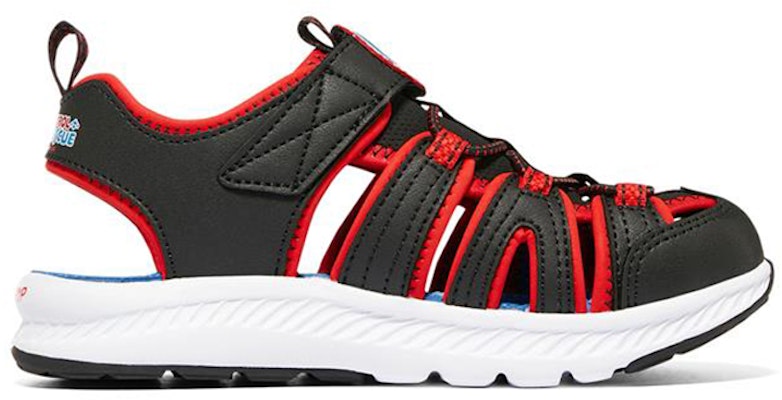 (JR) Sandalias Skechers C-Grip 'Magic Tape Negro Rojo' 407102L-BKRD Order (JR) Sandalias Skechers C-Grip 'Magic Tape Negro Rojo' 407102L-BKRD