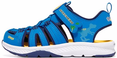 (Youth) Skechers C-Grip Sandal 'Magic Tape Sport Blue' 407102L-BLNV (Youth) Skechers C-Grip Sandal 'Magic Tape Sport Blue' 407102L-BLNV