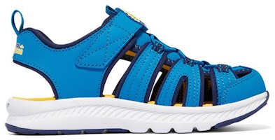 (JR) スケッチャーズ Cグリップ サンダル マジックテープ スポーツ青 407102L-BLNV Order (JR) スケッチャーズ Cグリップ サンダル マジックテープ スポーツ青 407102L-BLNV