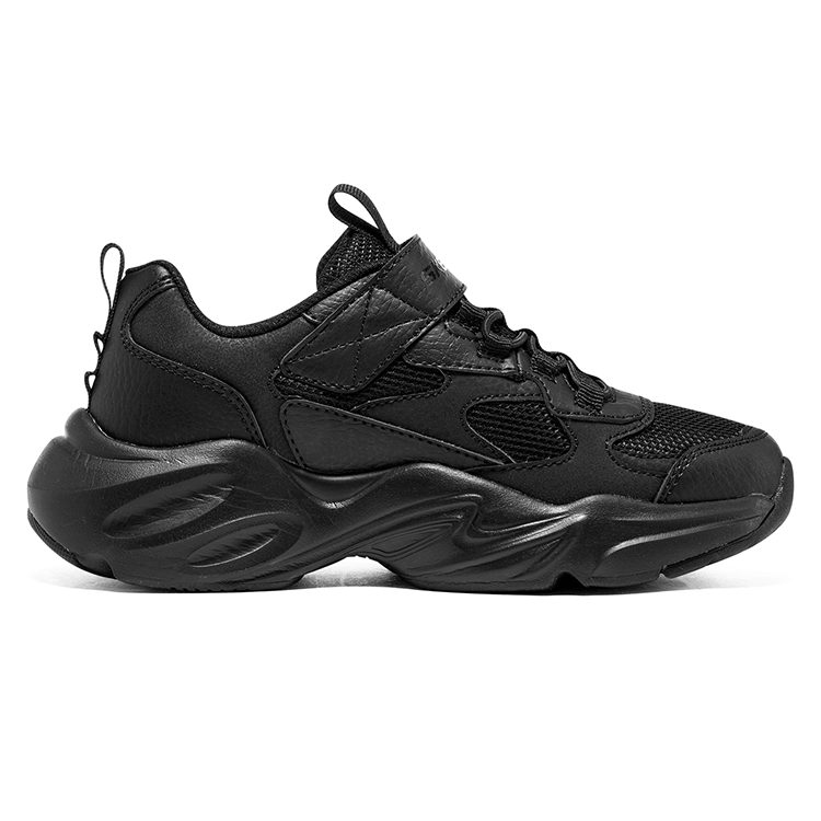 Order (Youth) Skechers Casual Chunky Sneakers 'Black' 405204L-BBK