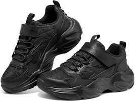 Lookbook (JR) Skechers Sneaker Kasual Chunky 'Hitam' 405204L-BBK