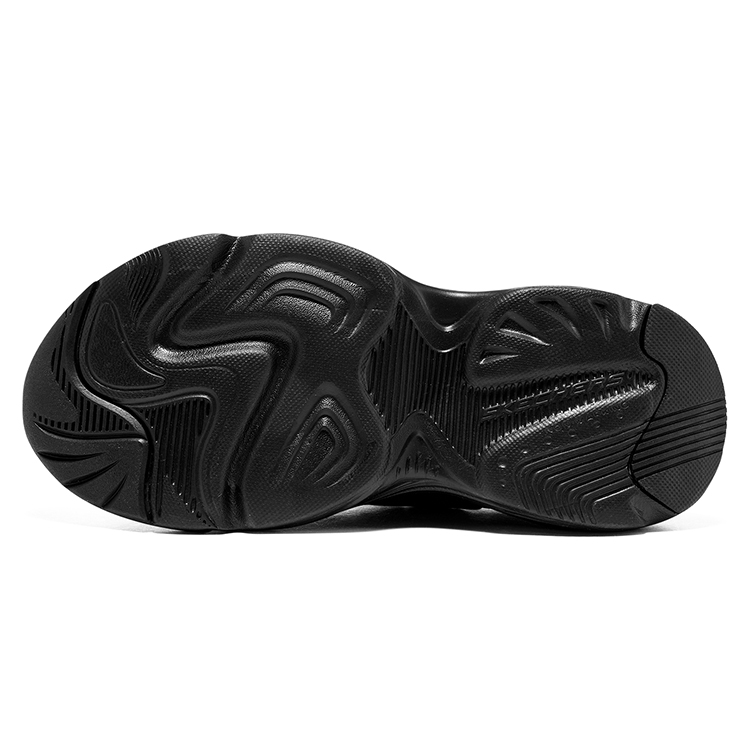 (Youth) Skechers Casual Chunky Sneakers 'Black' 圖 6