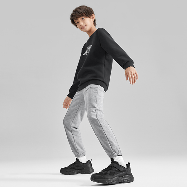 (Youth) Skechers Casual Chunky Sneakers 'Black' 圖 7