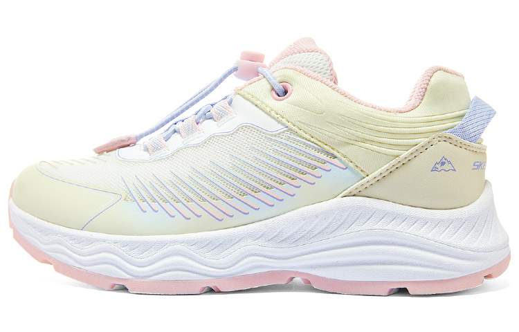 Buy (JR) Skechers Freizeit-Laufschuhe ''Gelb Weiß Pink'' 303415L-OFPK