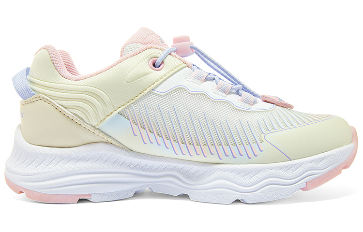 Order (JR) Skechers Freizeit-Laufschuhe ''Gelb Weiß Pink'' 303415L-OFPK