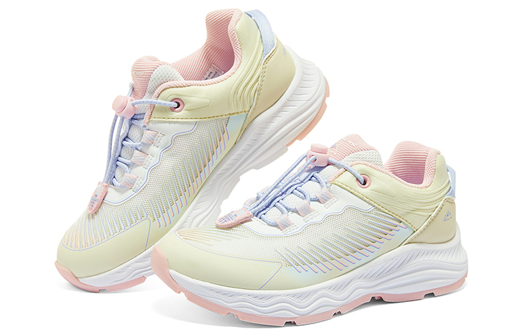 Shop (JR) Skechers Freizeit-Laufschuhe ''Gelb Weiß Pink'' 303415L-OFPK