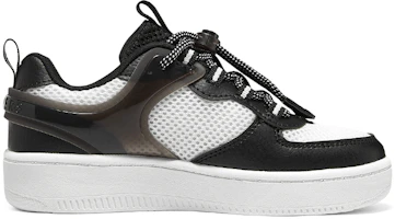 Order 大童 Skechers Girls 舒適氣質 減震耐磨 低筒 兒童板鞋 黑白