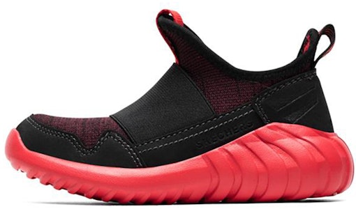 (JR) 斯凯奇休闲一脚蹬“黑红” 97691L-RDBK Buy (JR) 斯凯奇休闲一脚蹬“黑红” 97691L-RDBK