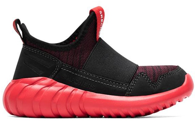 (Youth) Skechers Casual Slip-On 'Black Red' 97691L-RDBK Order (Youth) Skechers Casual Slip-On 'Black Red' 97691L-RDBK