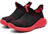 (JR) Skechers Kasual Slip-On 'Hitam Merah' 97691L-RDBK