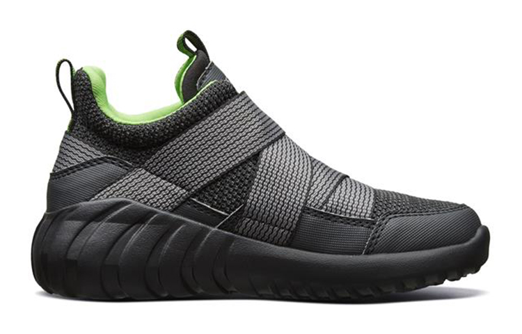 (Youth) Skechers Casual Sneaker 'Black Grey Green' 圖 2