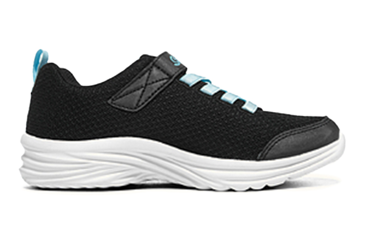 (Youth) Skechers Casual Sneaker 'Black Teal Green' 圖 2